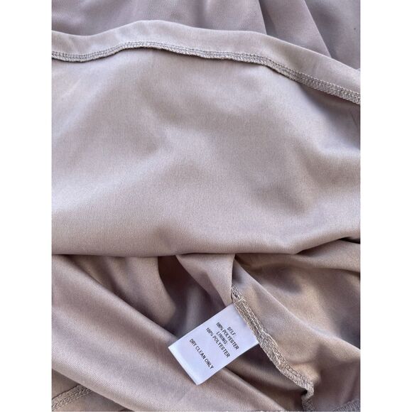 T4 Lulus Air of Romance Taupe Maxi Dress Size Medium - Picture 8 of 8